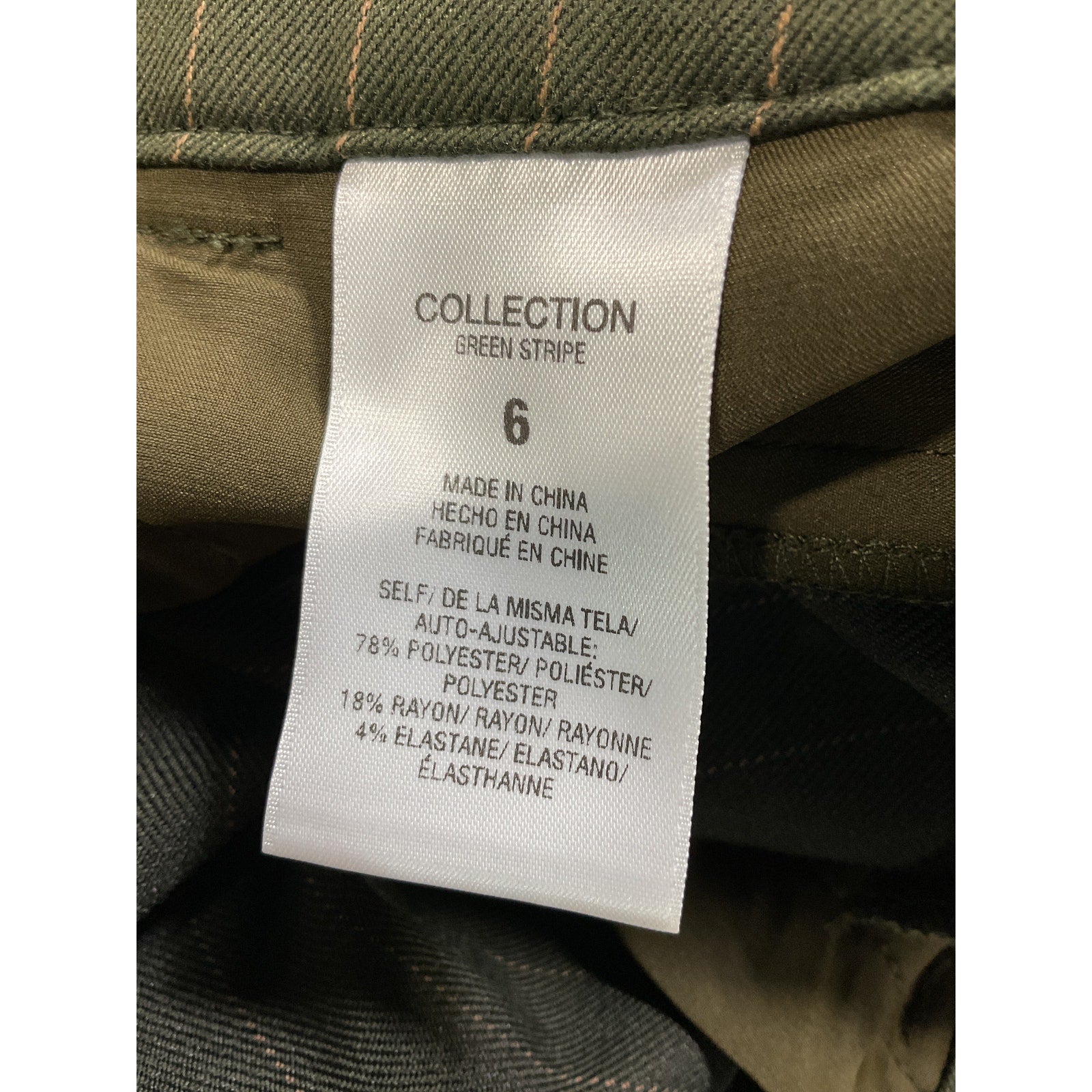 Favorite Daughter 'Agnes' Green Pant Size 6 - NWT