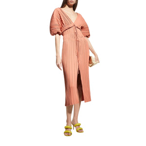 A.L.C. Pleated Pink Stella Dress Size 2