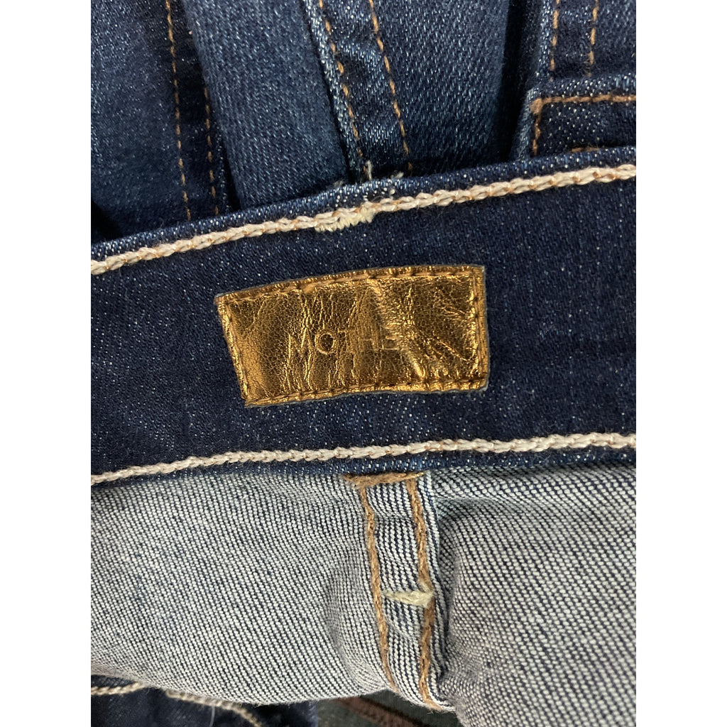 Mother 'The Rambler' Black High-Rise Cargo Denim Jeans Size 25