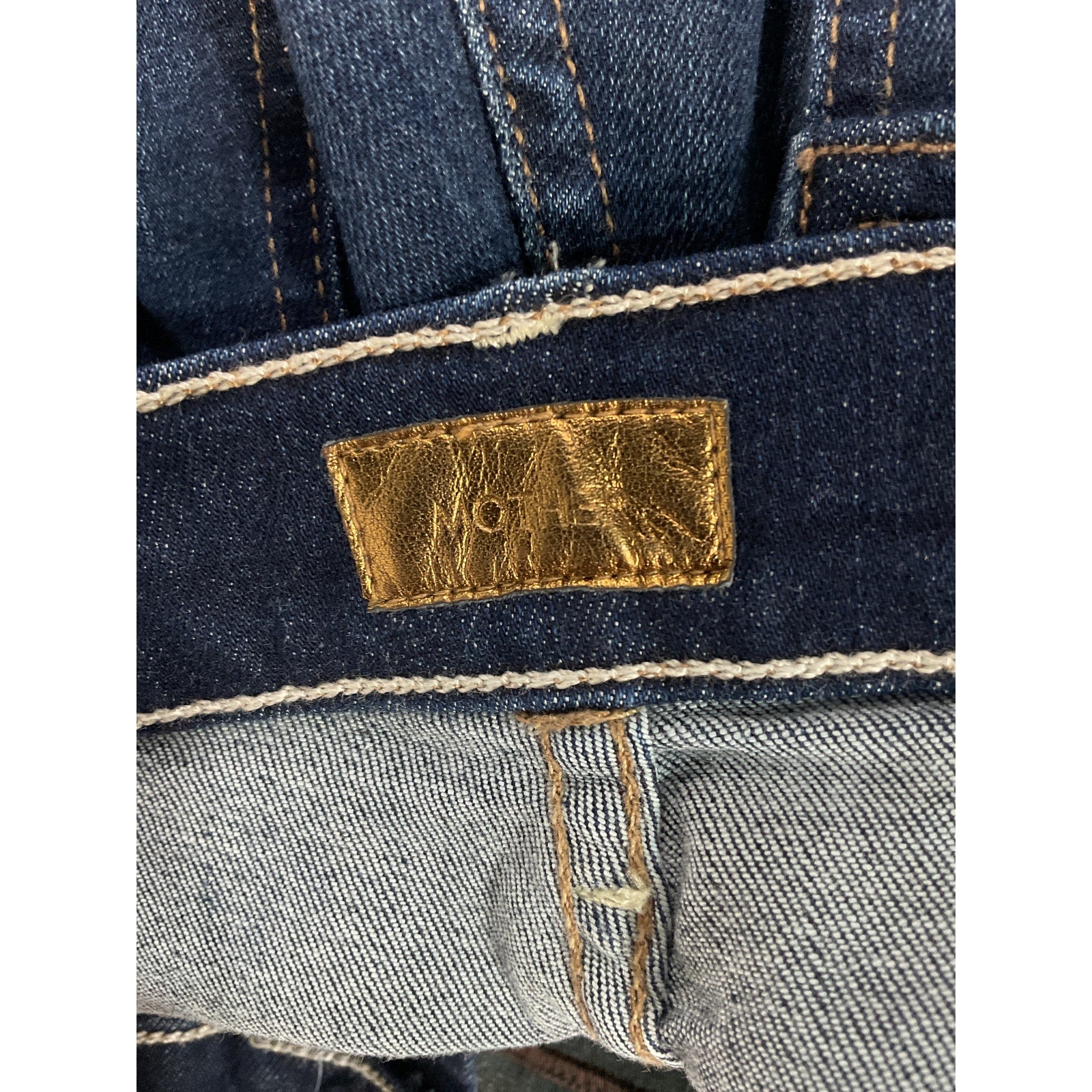 Mother 'The Rambler' Black High-Rise Cargo Denim Jeans Size 25