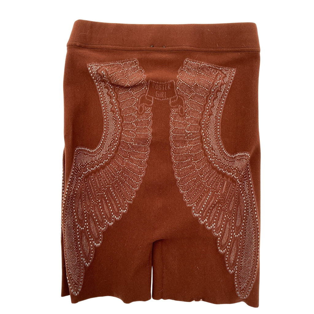 Poster Girl 'Raven' Brown Polyamide Short Size OS