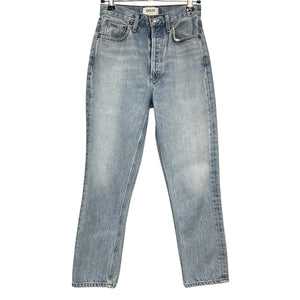 Agolde Classic Blue Riley Denim Jeans Size 24