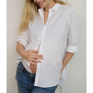 Hatch 'The Classic' White Cotton Buttondown Shirt Size 4 - NWT