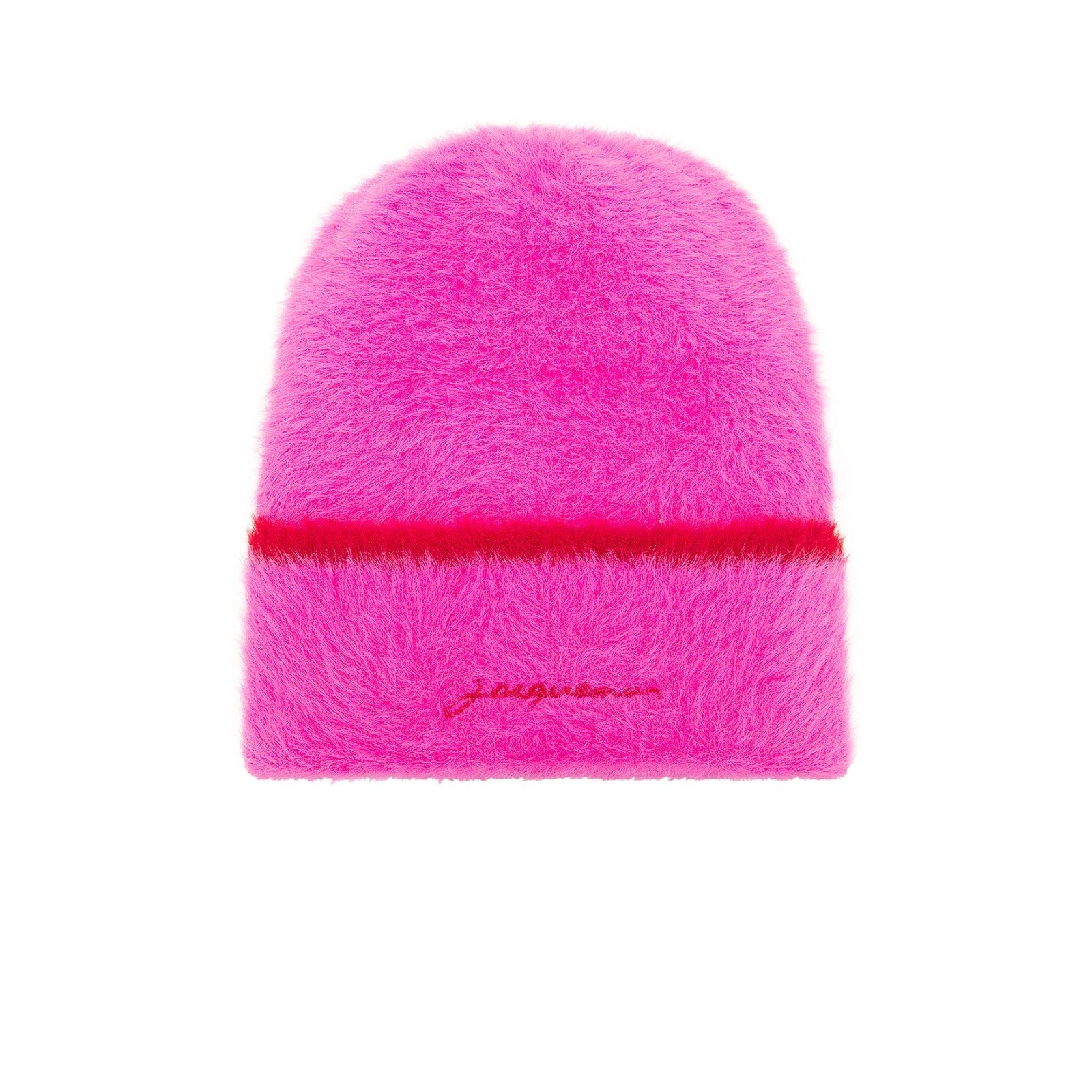 Jacquemus 'Le Neve' Pink Bonnet Logo Hat Size OS