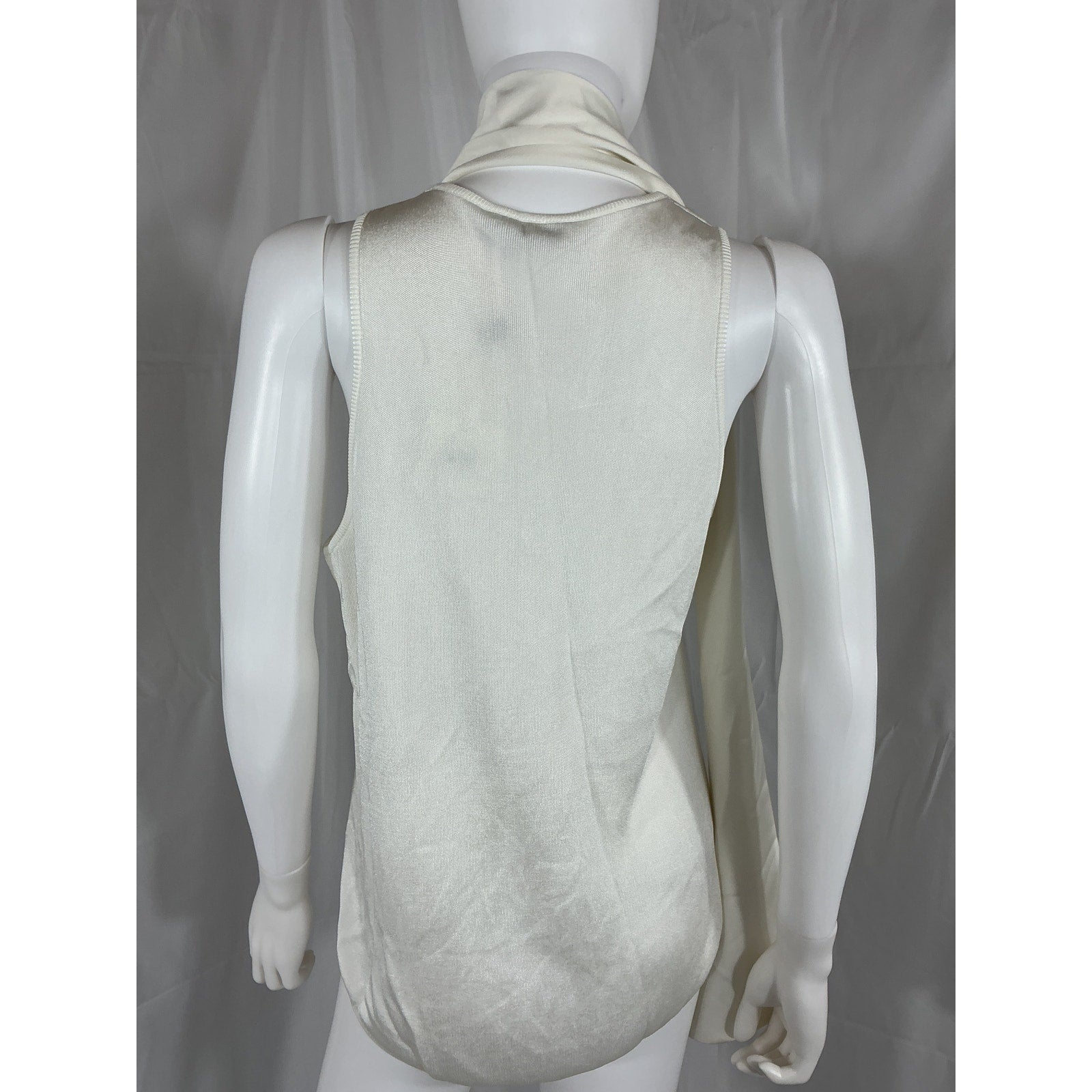 Simkhai 'Mckinnon' White Tie Neck Top Size M - NWT