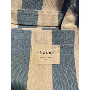 Sézane Blue Stripes Totebag