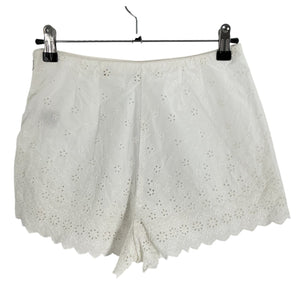 Dôen Eyelet White Arbre Shorts Size 4