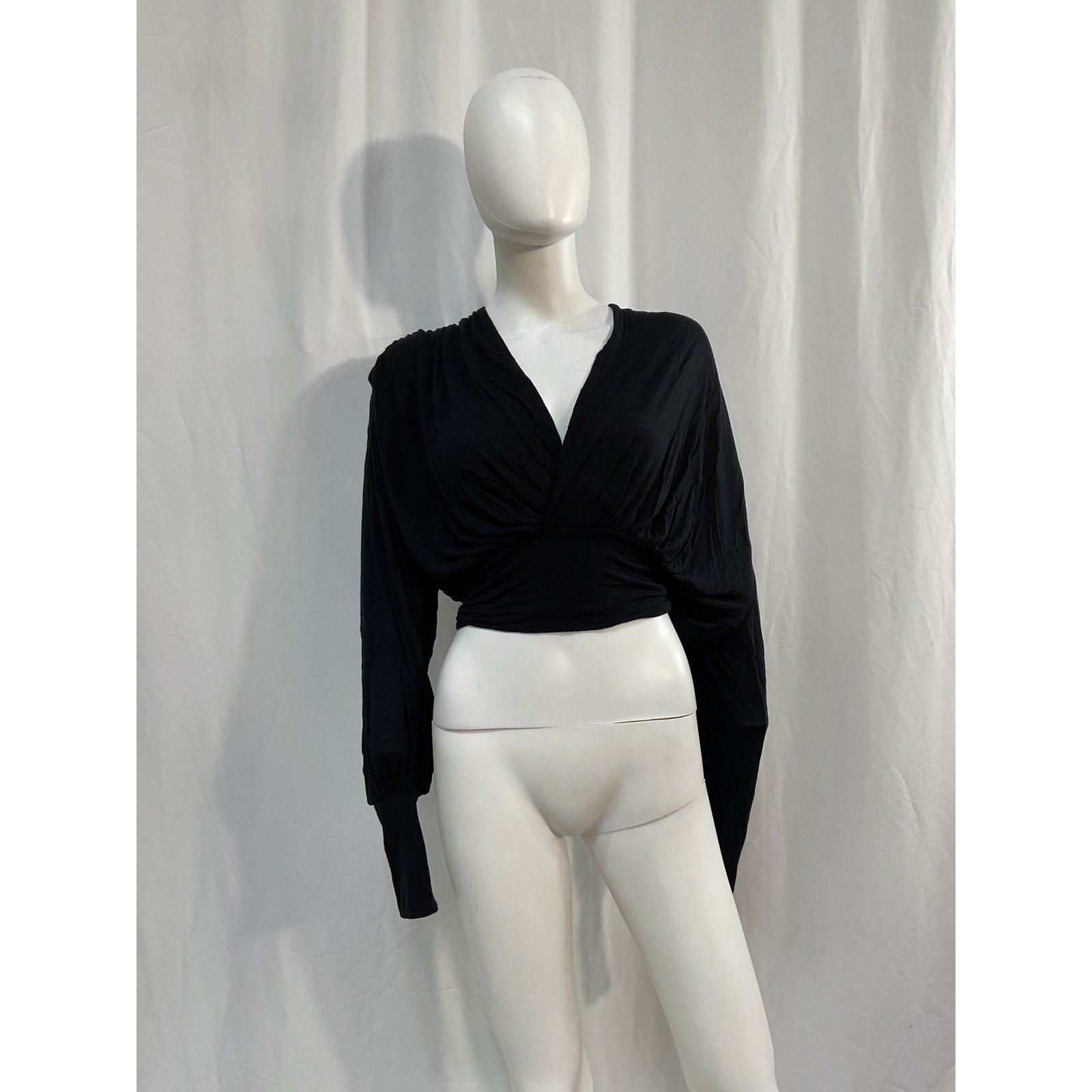 Iro 'Barba' Black Blouse Size S