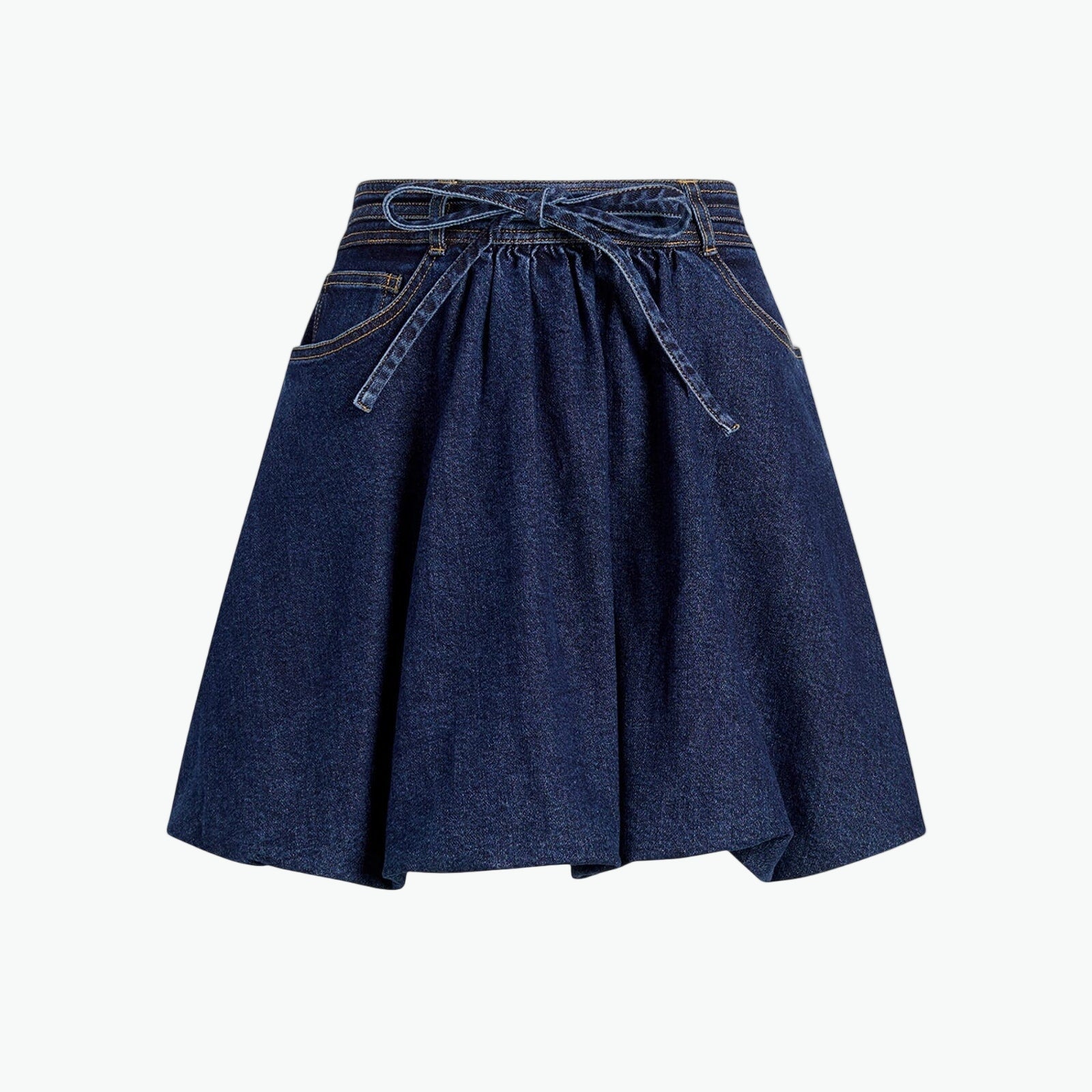 Cinq à Sept 'Steph' Blue Cotton Skirt Size 0 - NWT