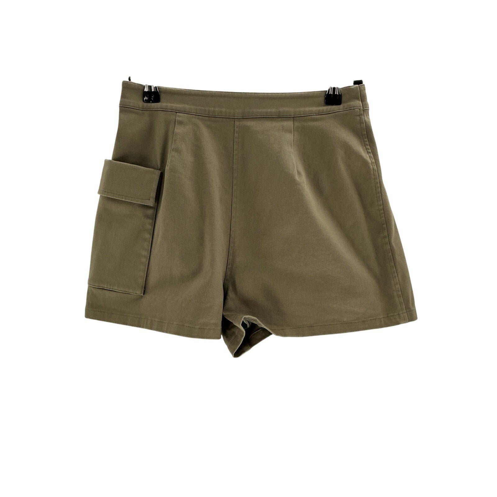 L'Academie 'Marianna' Green Cotton Ashlia Stretch Cotton Mini Skort Size XS