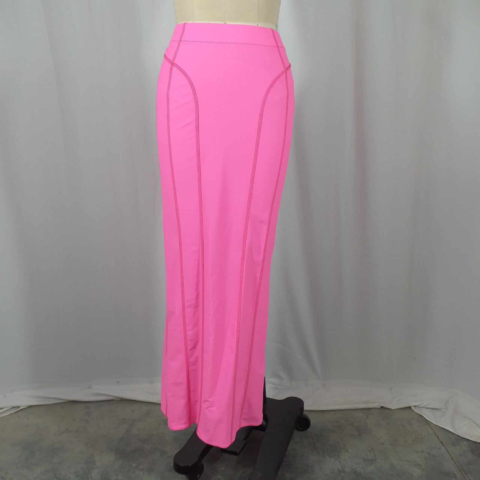 Jacquemus 'La Jupe' Pink Tuba High-Rise Maxi Skirt Size 36