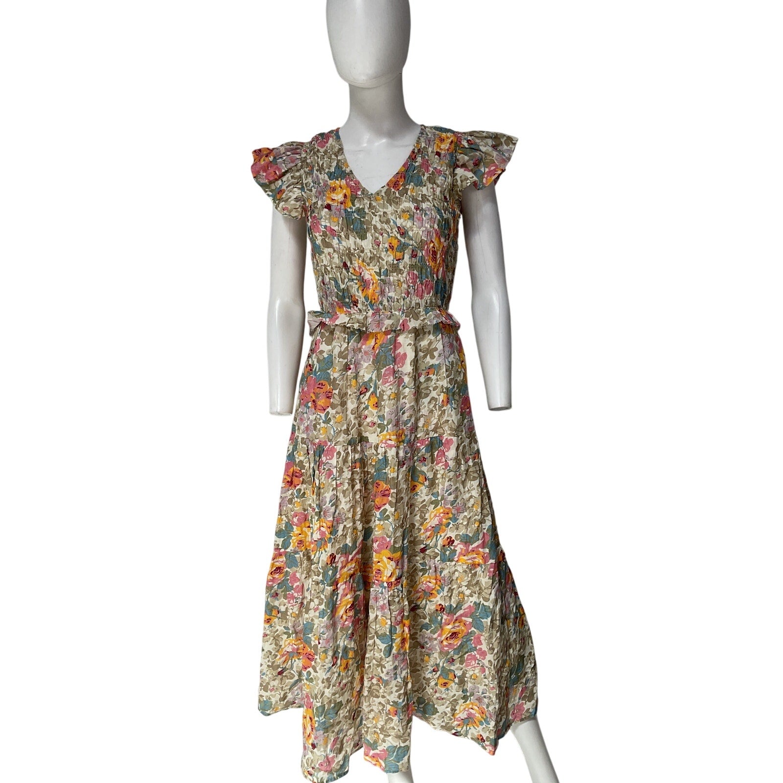 Sea New York 'Ines' Pink Ramie Dress Size 0