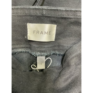 Frame Stretch Black Jetset Flare Denim Jeans Size 1