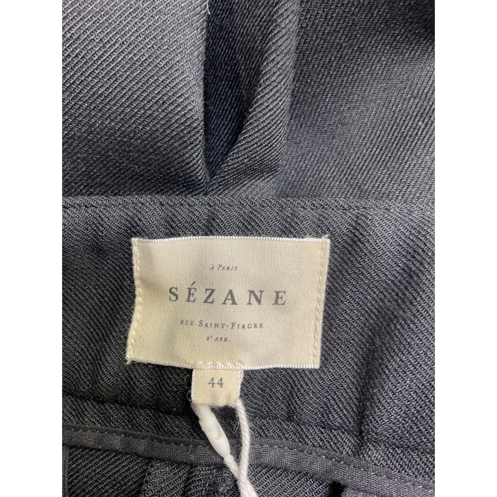 S�zane 'Damon' Black Trousers Size 44