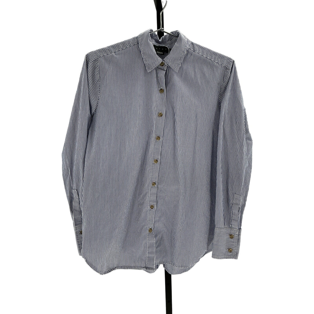 Hatch The Classic Blue Cotton Buttondown Size 0