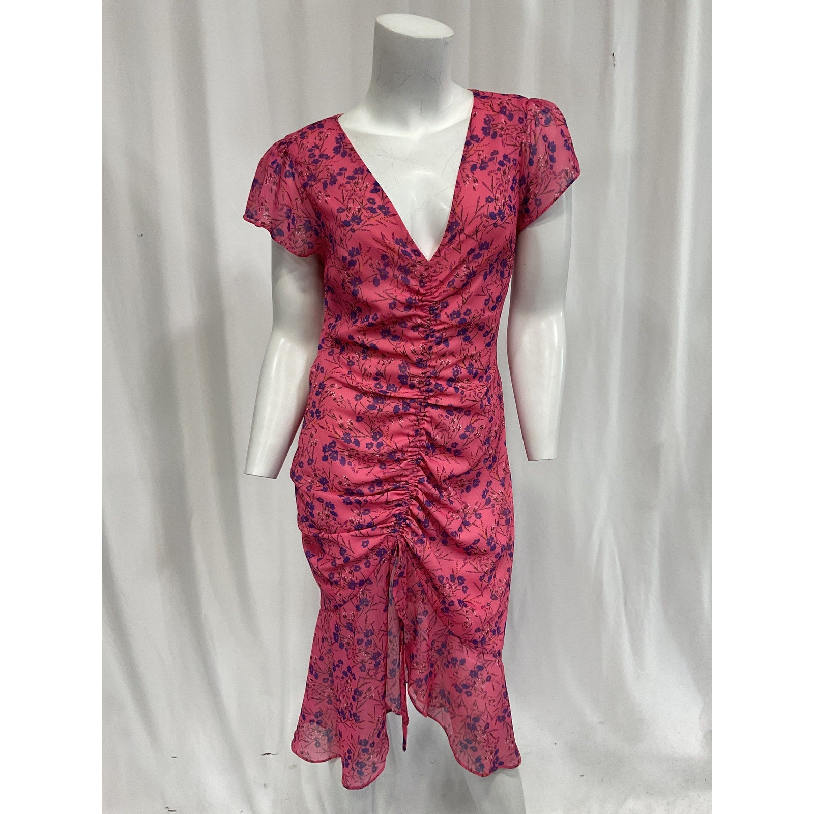 Majorelle 'Elaine' Pink Midi Dress Size S