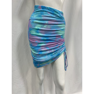 Majorelle 'Dorothea' Blue Polyester Mini Skirt Size XXS