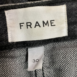 Frame Coated Midnight Mix Le Jane Denim Jeans Size 30