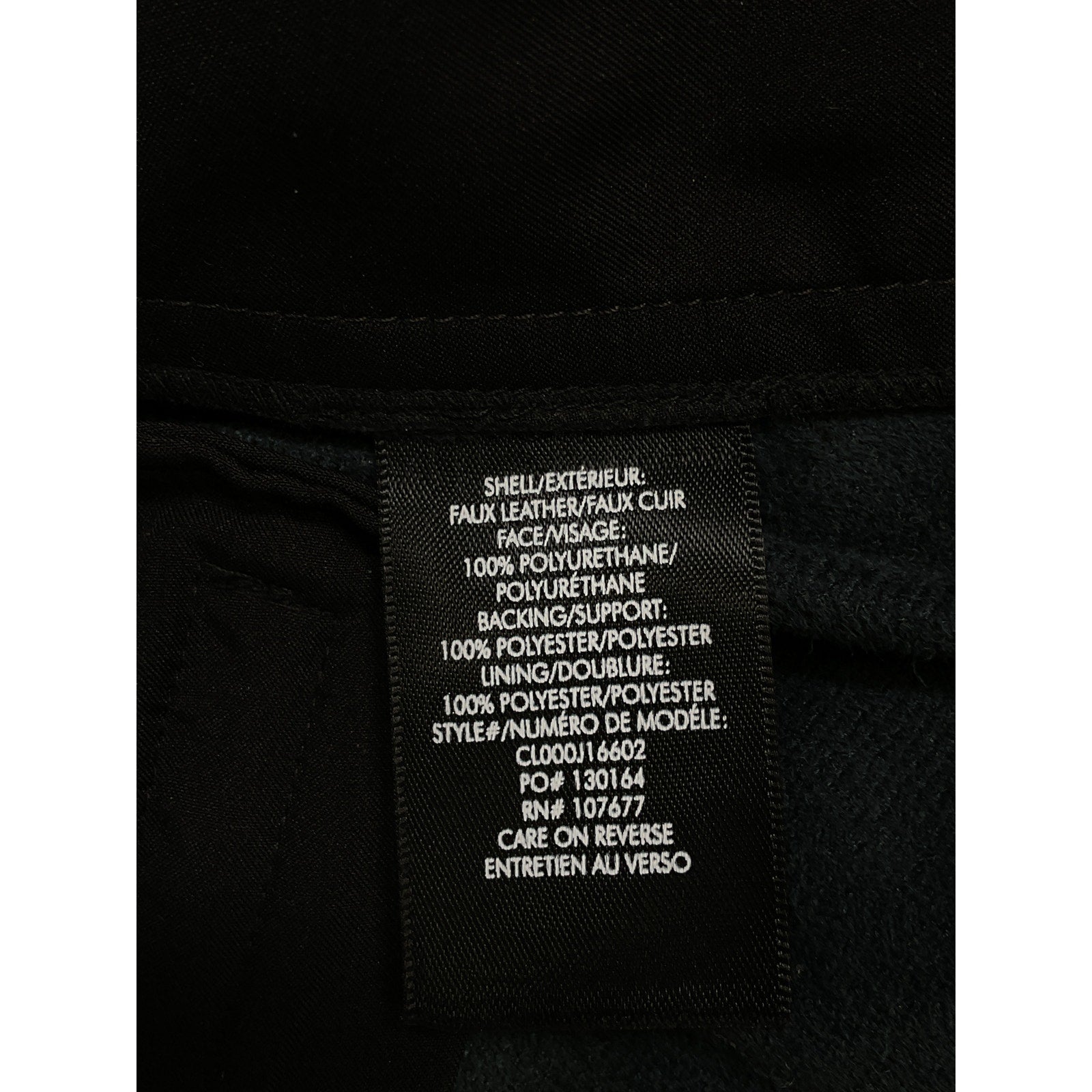 Alice + Olivia 'Reagan' Black Vegan Leather Shorts Size XS