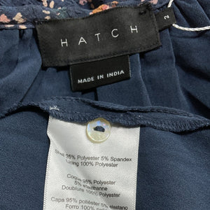 Hatch Floral Blue Kelsey Dress Size 2