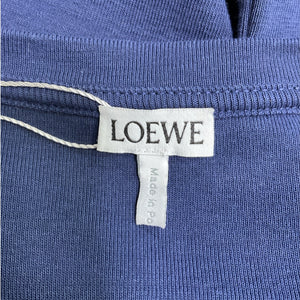 Loewe Printed Blue Cotton Jersey T Shirt Size S