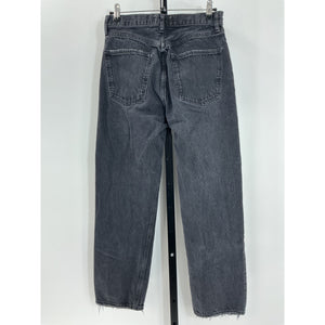 Agolde Vintage Black 90's Crop Denim Jeans Size 25