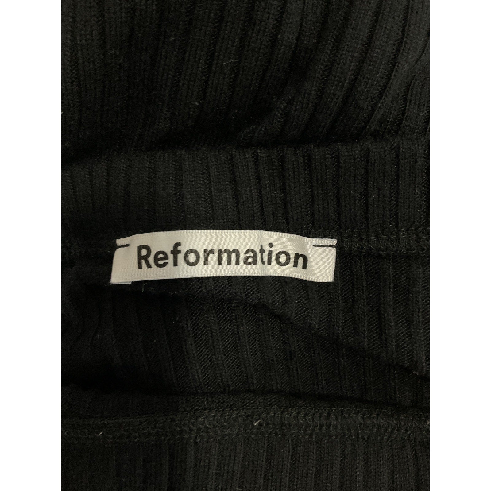 Reformation 'Jonny' Black Two Piece Size M