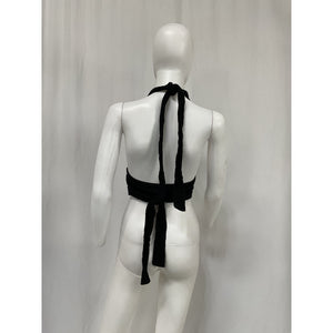 Lspace 'Santos' Black Cotton Top Size M