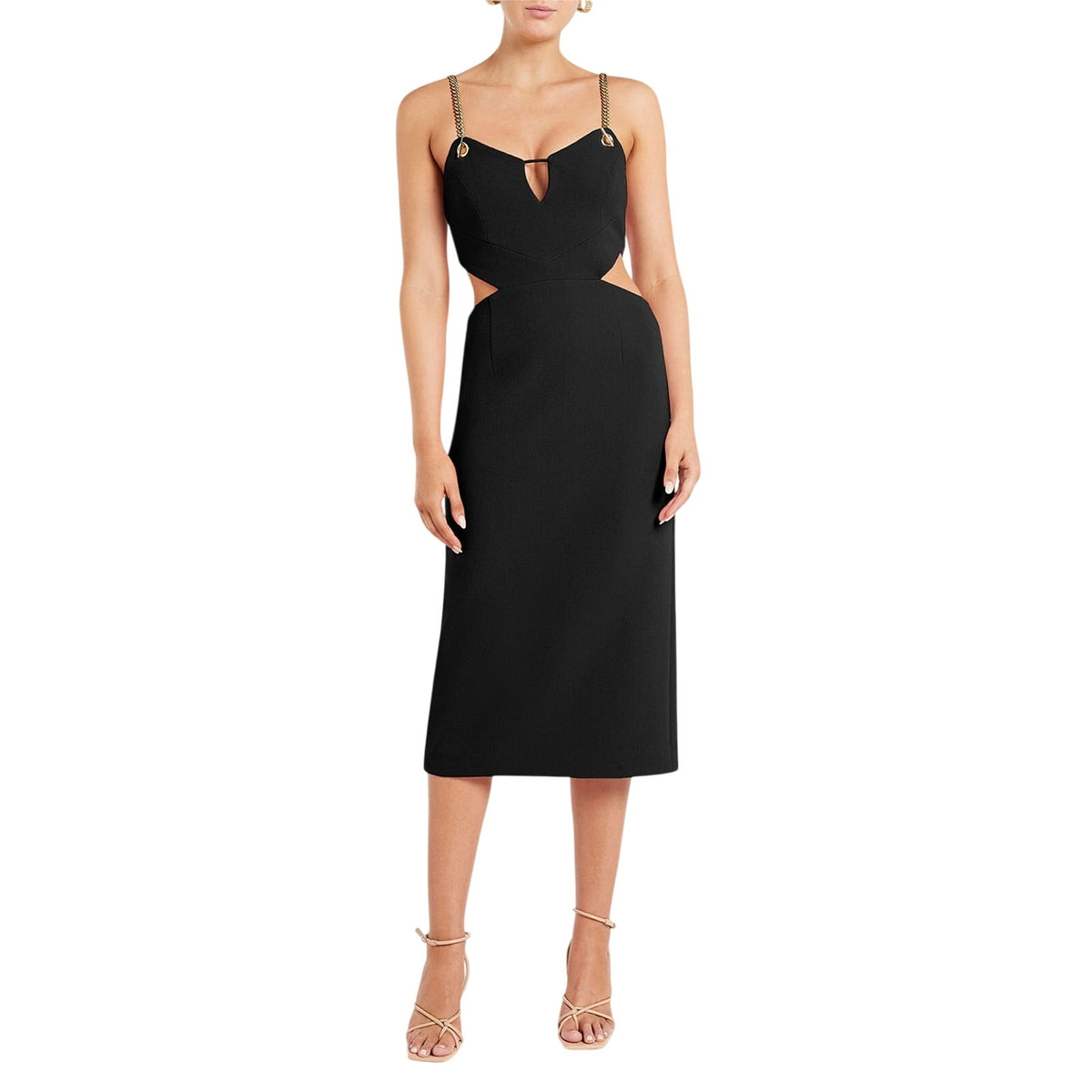 Rebecca Vallance Chic Black Dulce Amore Dress Size 10