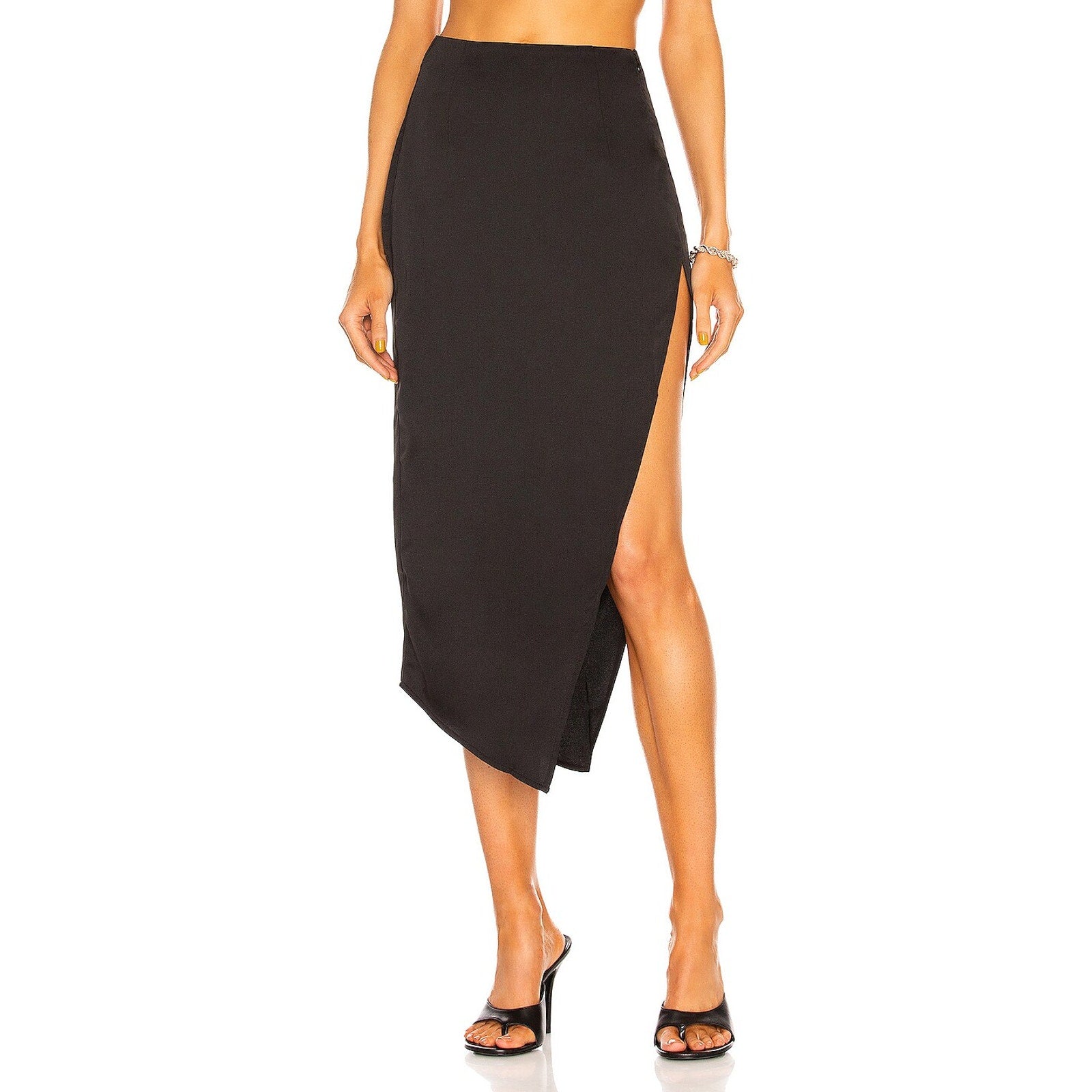 Atoir 'The Elsa' Black Poly Skirt Size 6