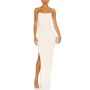 Katie May 'Sway' White Cut Out Gown Size M - NWT