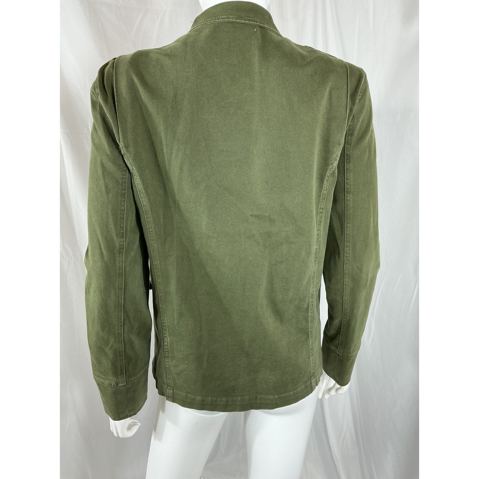 Anine Bing 'Army' Green Cotton Jacket Size XS
