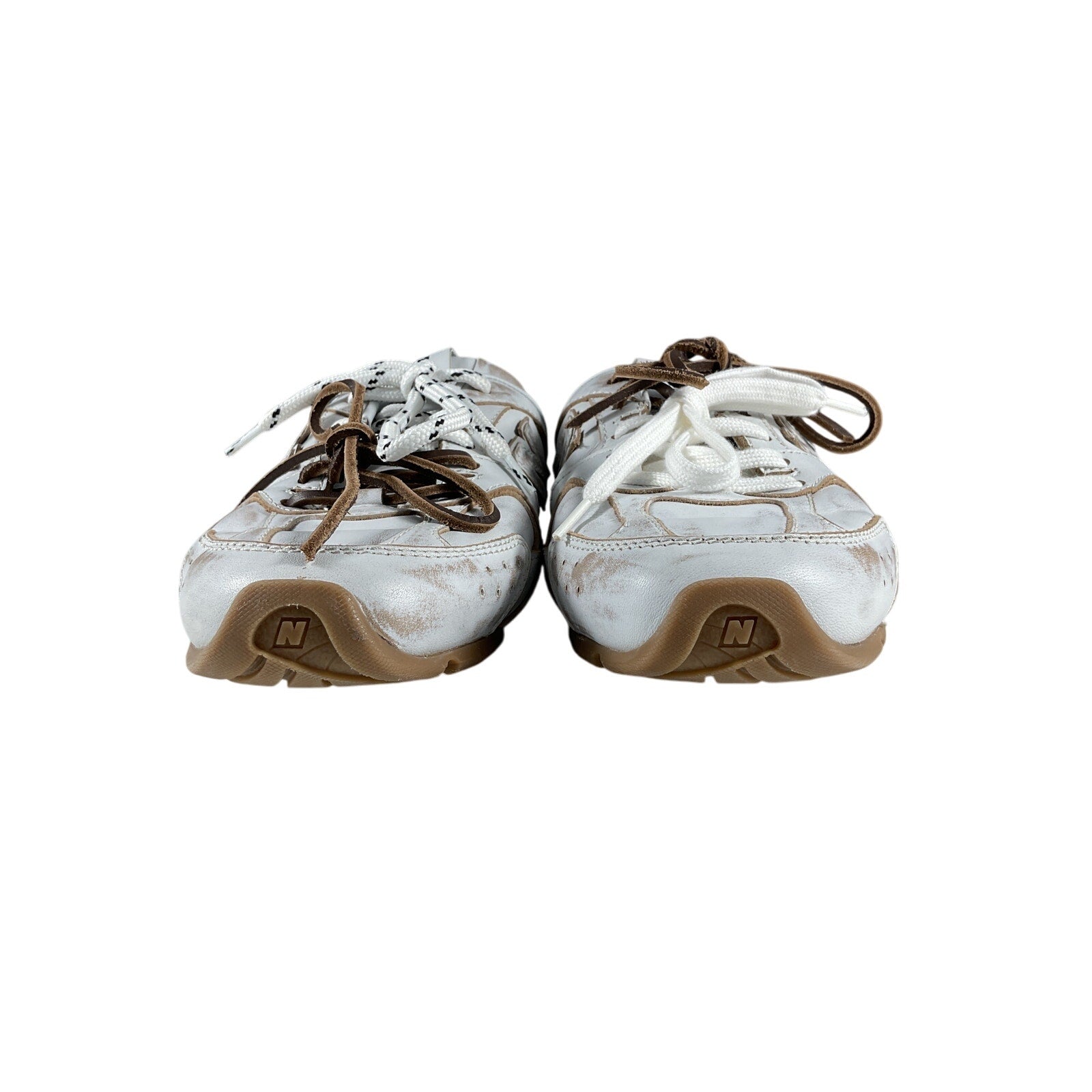 Miu Miu New Balance X Miu Miu White Leather 530 Sl Deco Mules Size 9