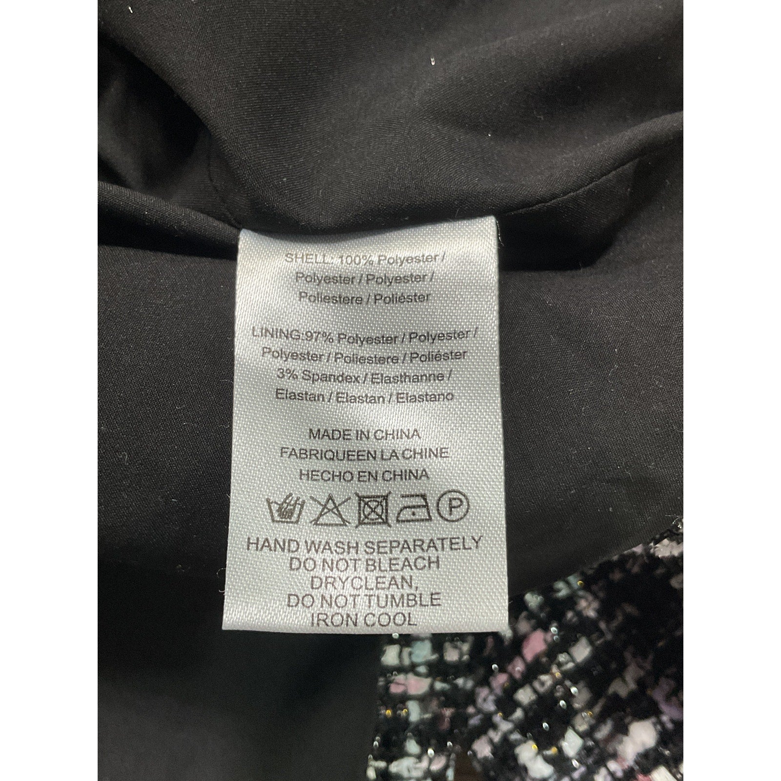 Sau Lee 'Alicia' Black Blazer Size 4