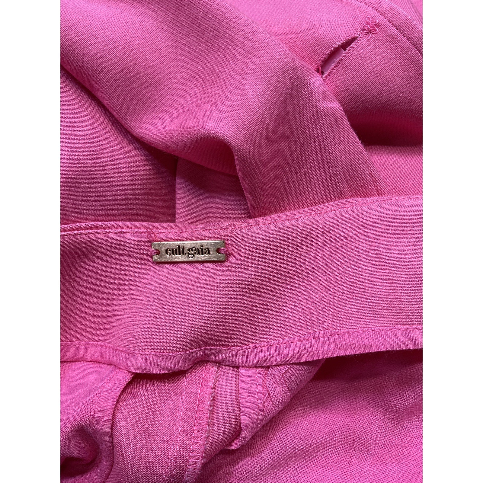 Cult Gaia 'Sinead' Pink High Rise Pant Size 2