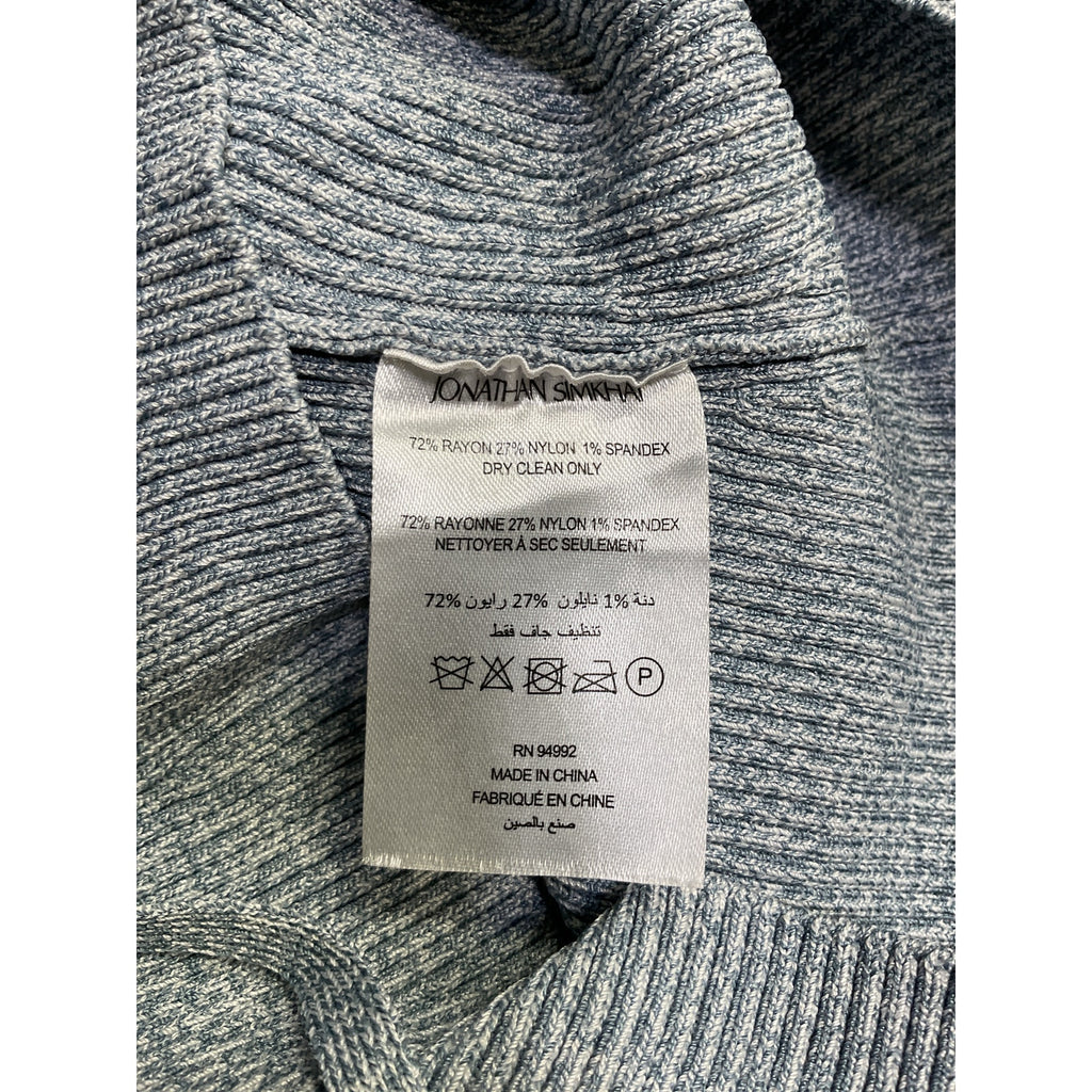 Simkhai 'Alexia' Blue Rayon Sweetheart Pullover Size XS