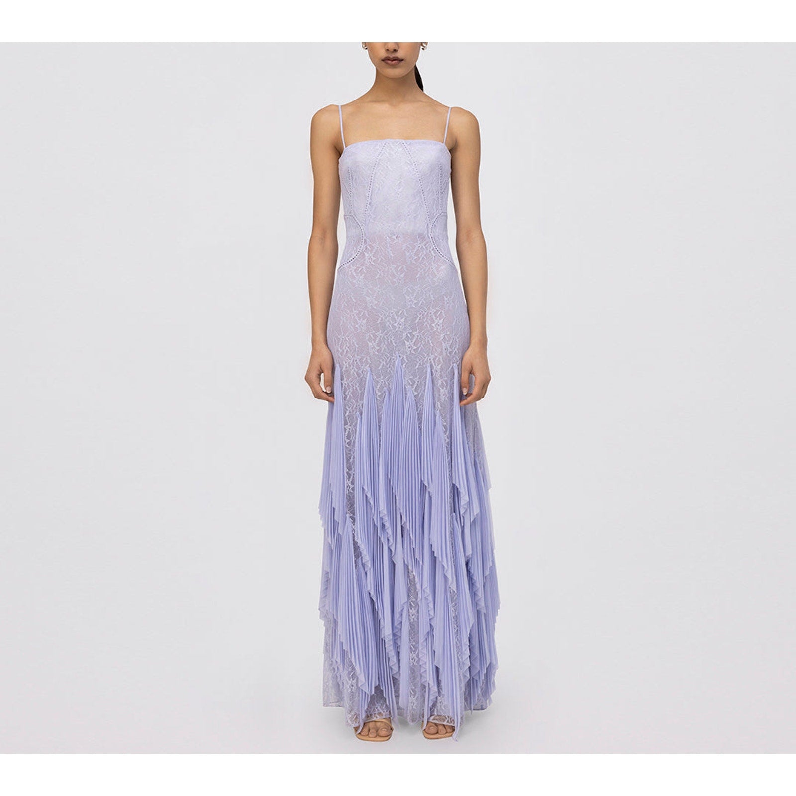Simkhai 'Gertrude' Blue Polyester Gown Size 2