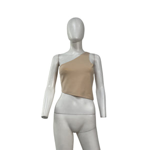 A.L.C. 'Colby' Beige Viscose Top Size M