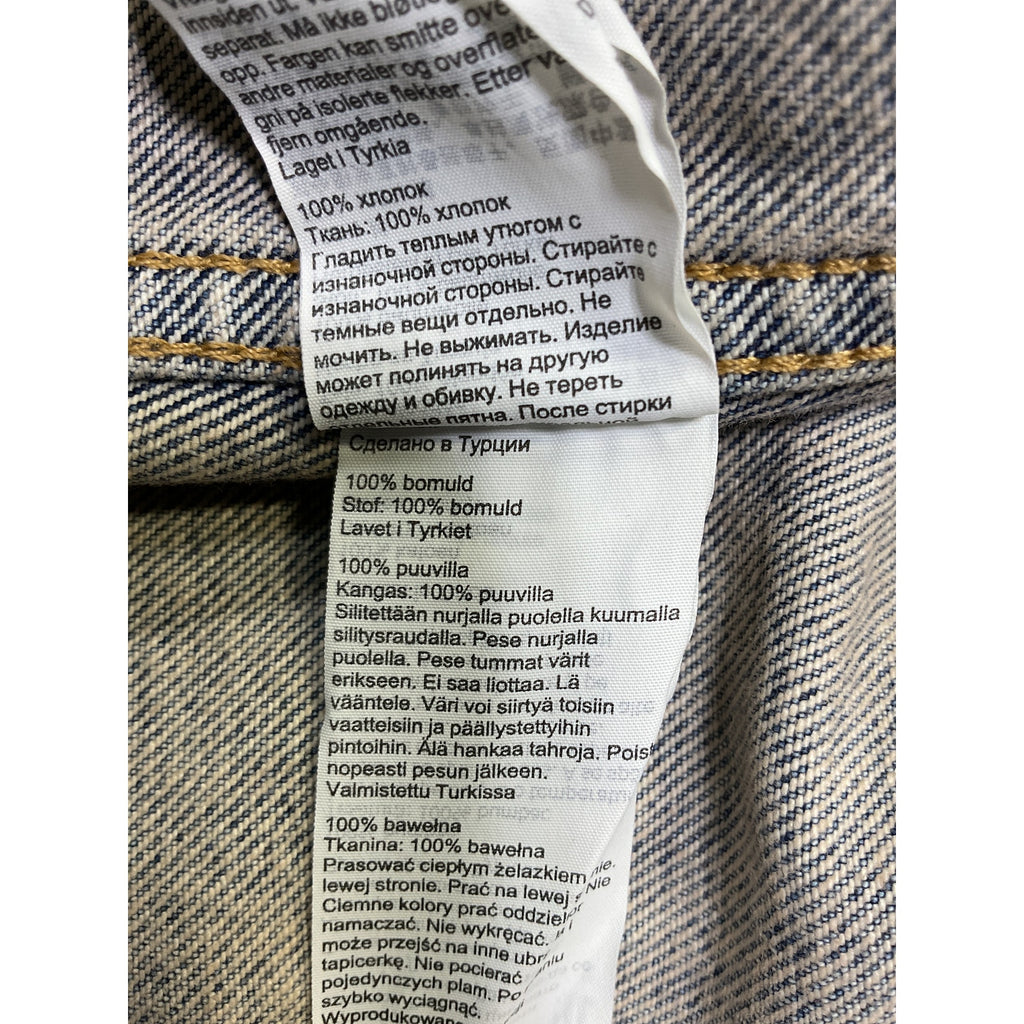 Allsaints 'Milena' Blue Cotton Hooded Jacket Size XS / S