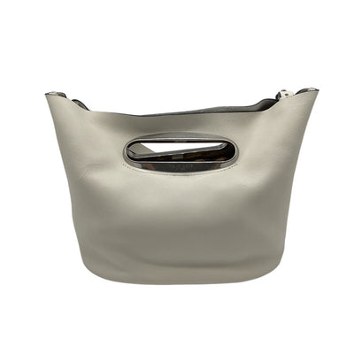 Rag & Bone Sleek White Belize Clutch