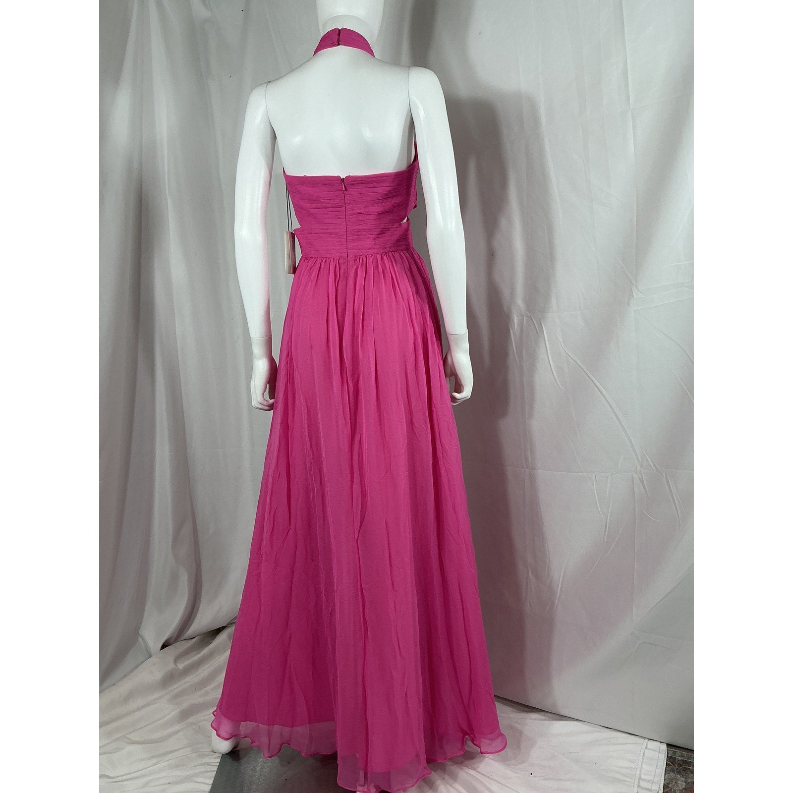 Amur 'Paula' Pink Viscose Gown Size 2 - NWT