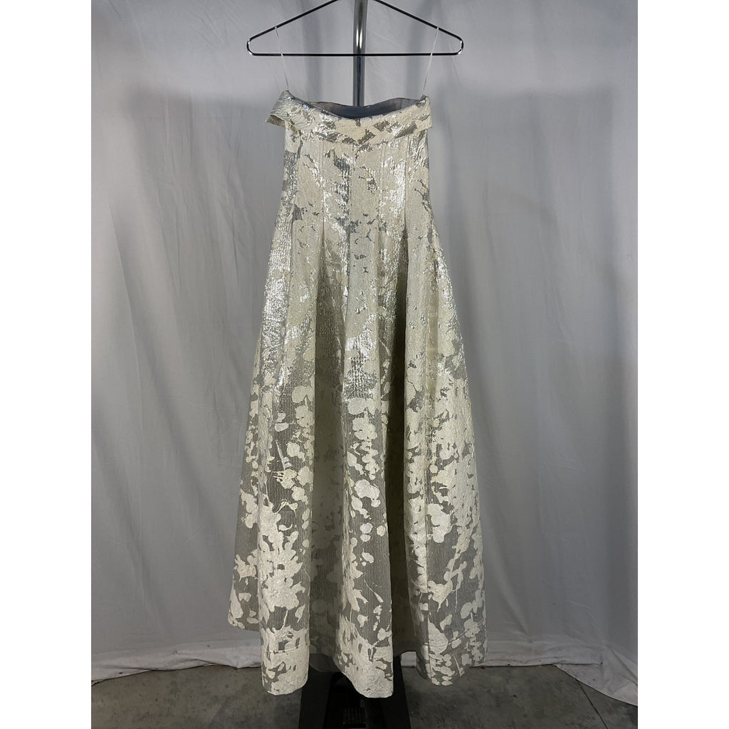 Simkhai 'Octavia' Silver Gown Size 0