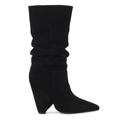 Raye Suede Black Tarrytown Boots Size 7