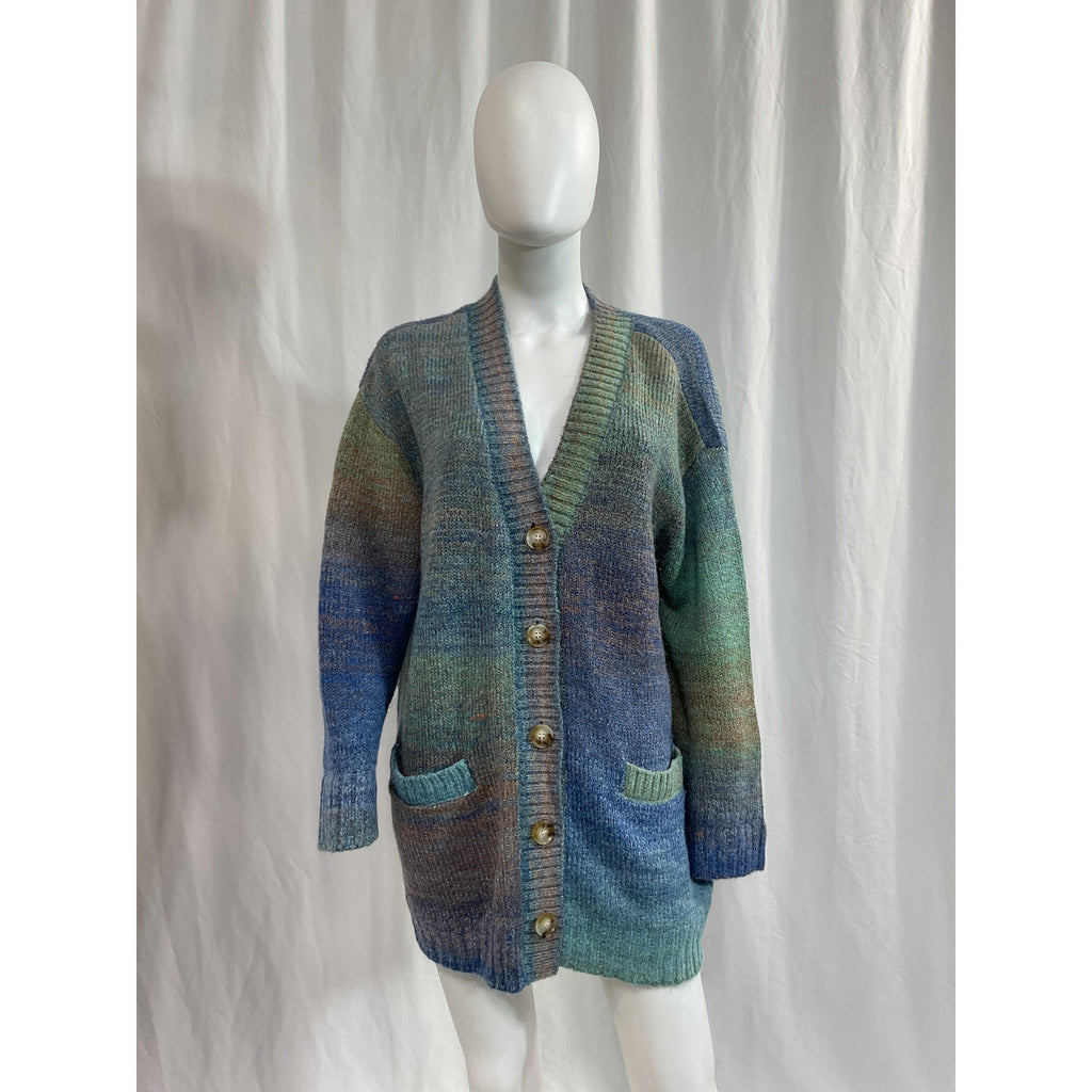 L*Space 'Zoe' Blue Cardigan Size XS