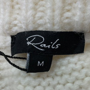 Rails Cable Knit Ivory Alexis Sweater Vest Size M NWT