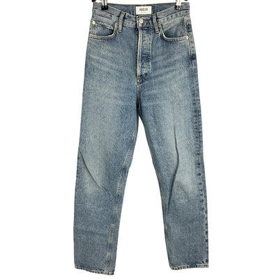 Agolde High Rise Blue Pinch Waist Denim Jeans Size 23