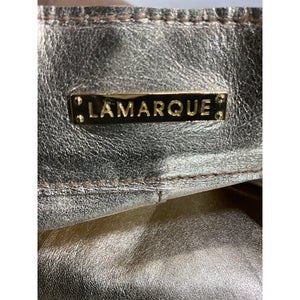 Lamarque Sleek Mocha And Gold Chapin Jacket Size S