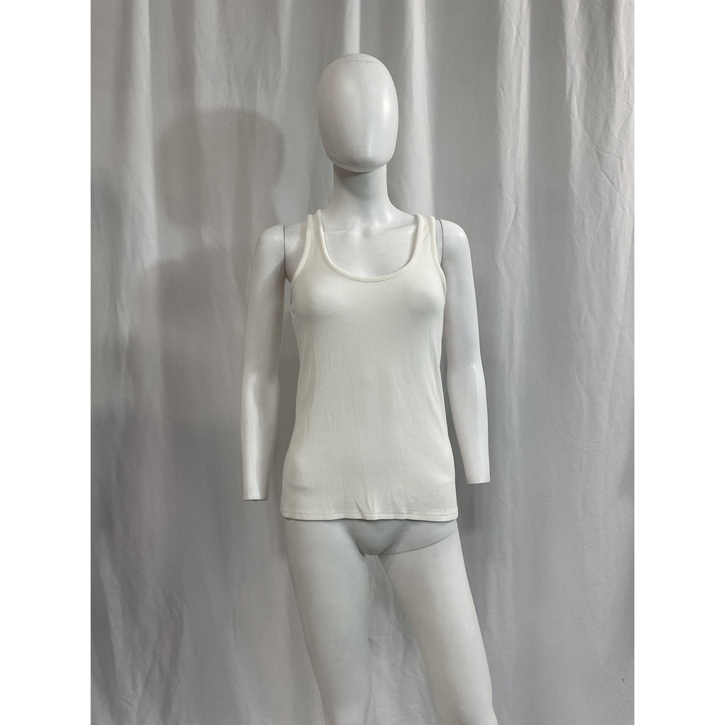 Hatch 'The Softest' White Rib Maternity Tank 2-Pack Size 1