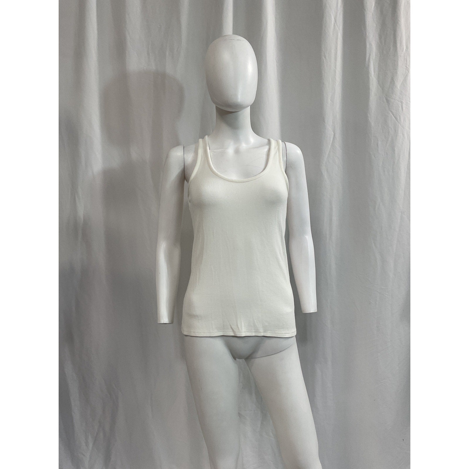 Hatch 'The Softest' White Rib Maternity Tank 2-Pack Size 1