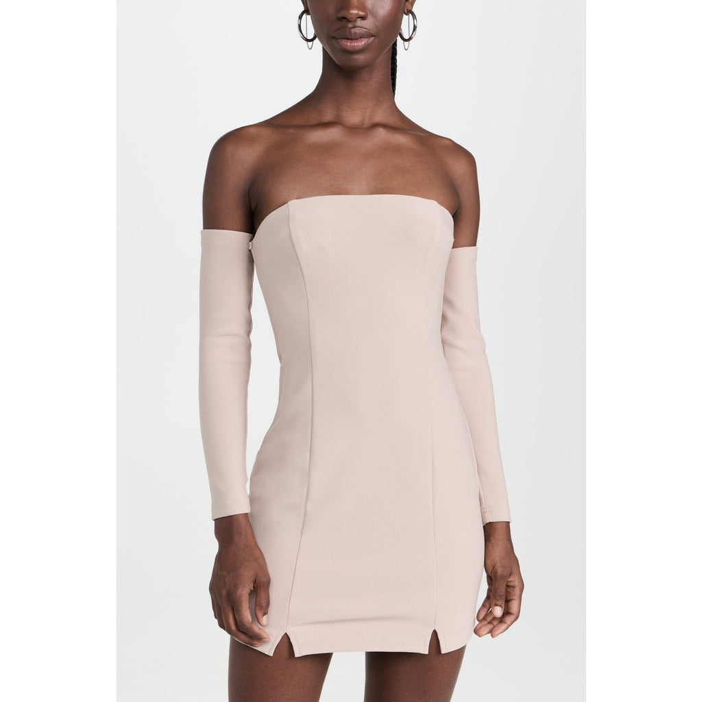 Elliatt 'Decor' Tan Long Sleeve Dress Size S - NWT